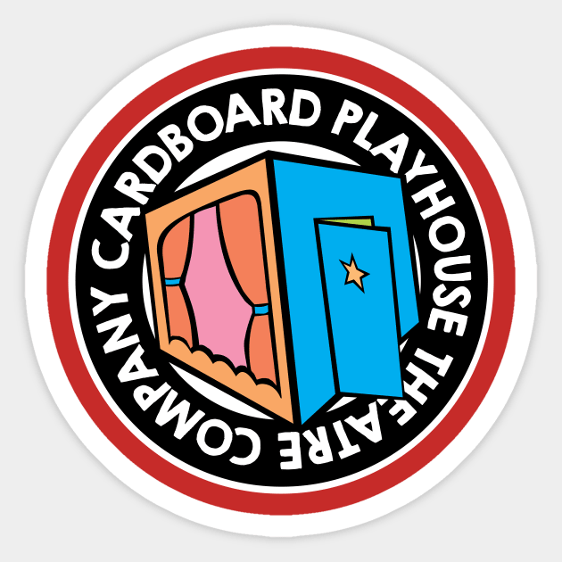 Cardboard Playhouse Theatre Company 2022 Logo Sticker by cardboardplayhouse